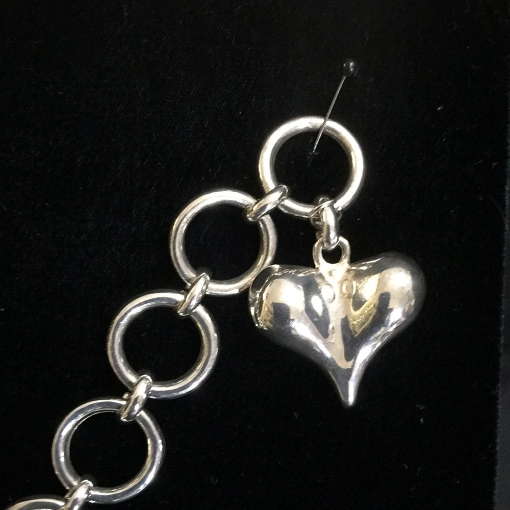 Chunky Heart bracelet - Picture 2 of 5
